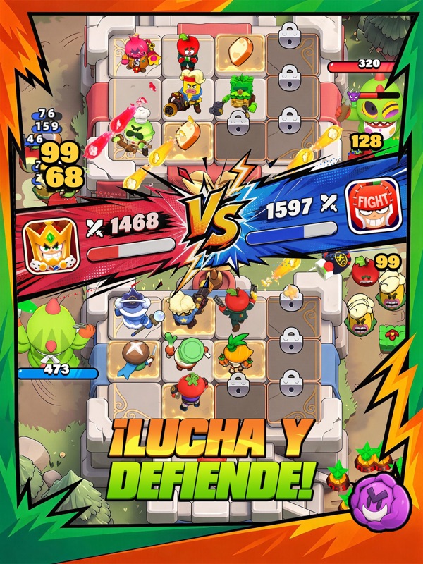 Plants on Fire: Clash & Defend screenshot 6
