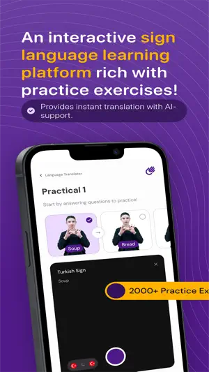 SignForDeaf Practice screenshot 3