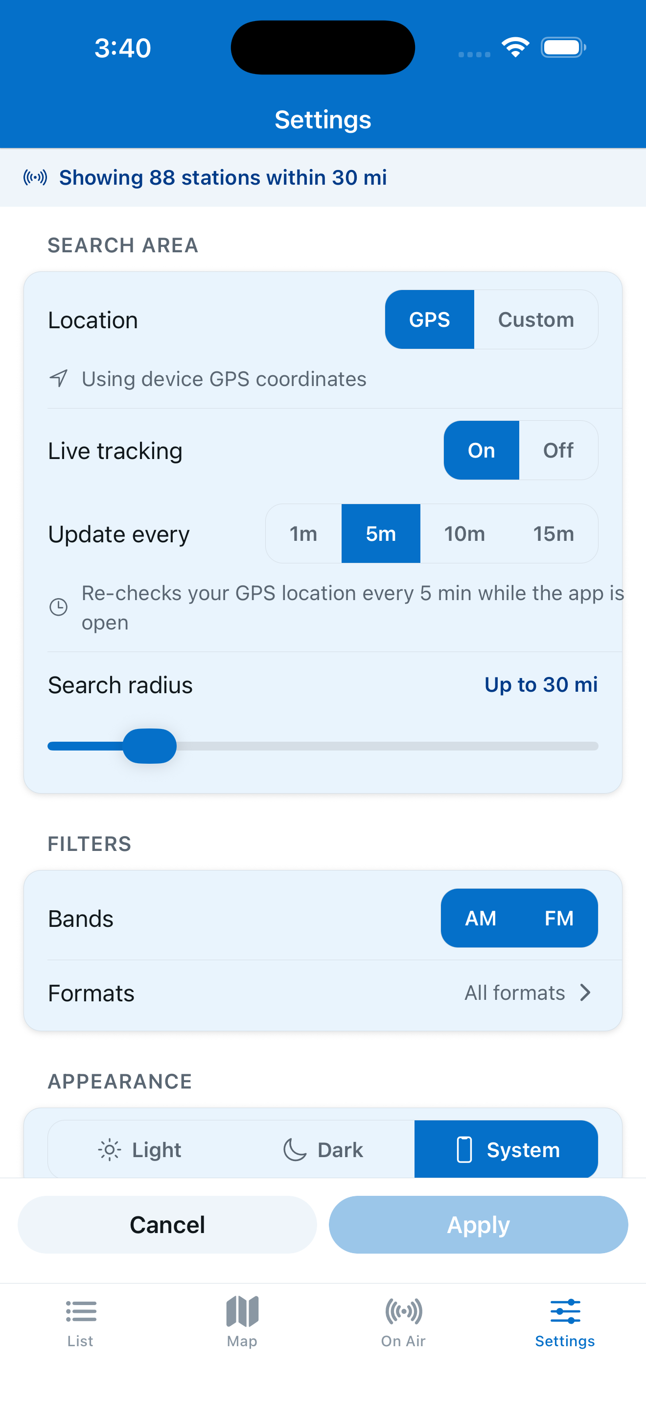 Tunearby screenshot 3