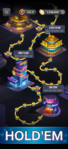 River Run: Texas Holdem Poker iPhone screenshot