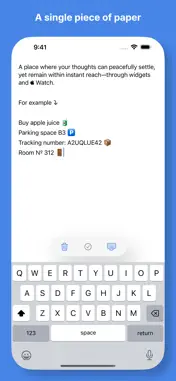 Quick Notes with widget screenshot 1