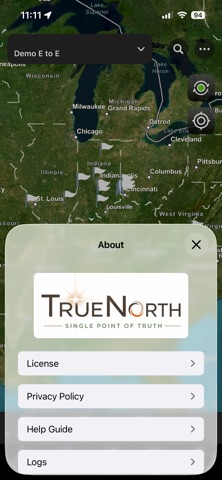 Orion TrueNorth iPhone screenshot