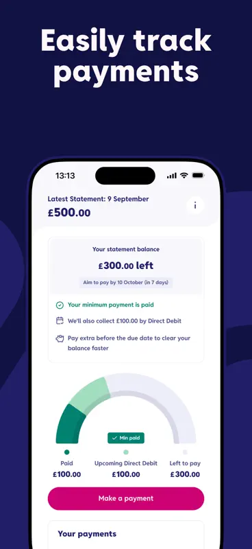 Vanquis Credit Card screenshot 2 of 7