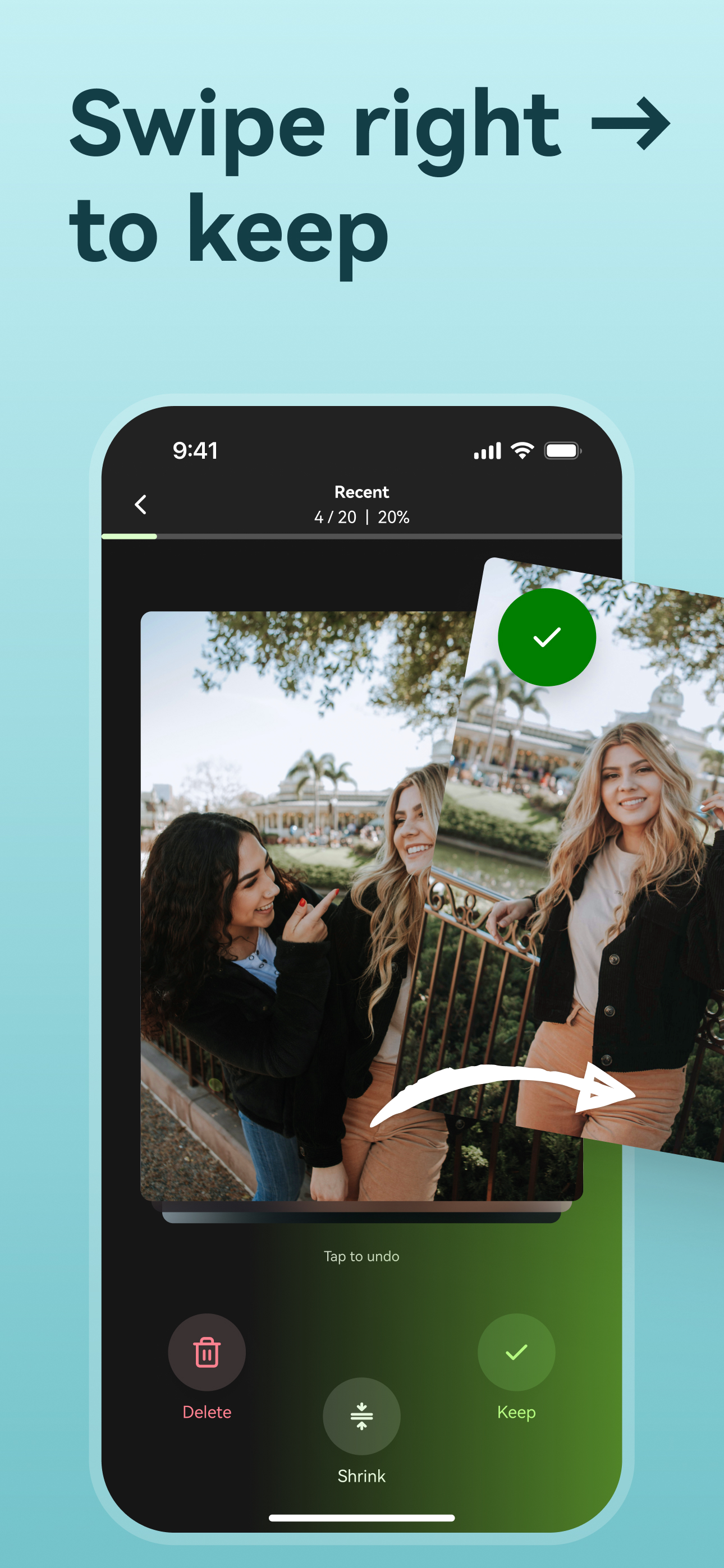 ZenSwipe Photo Storage Cleaner screenshot 4