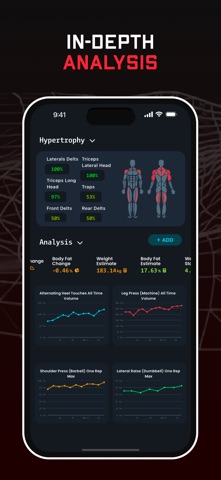 Yoke AI Workouts & Gym Tracker iPhone screenshot