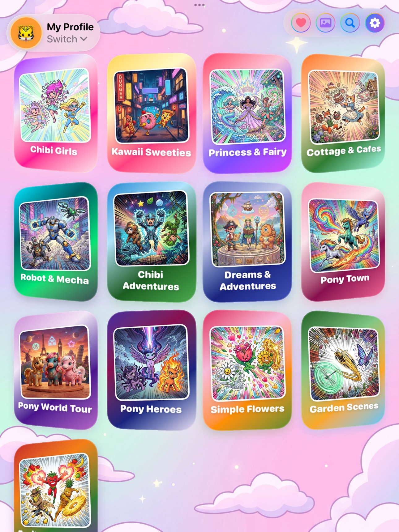 Screenshot 4 of Chibi Color: Kawaii Art Game