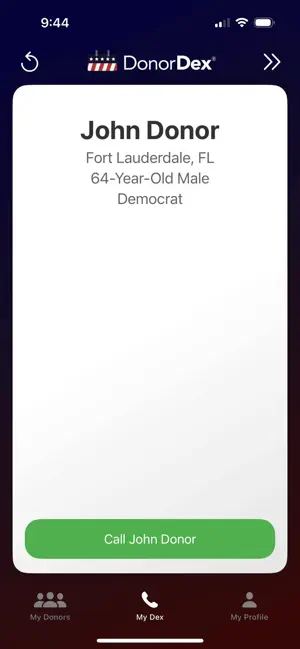DonorDex screenshot 2