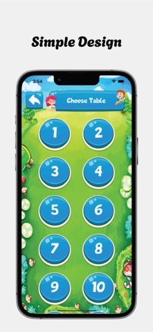 Speaker Multiplication Tables screenshot