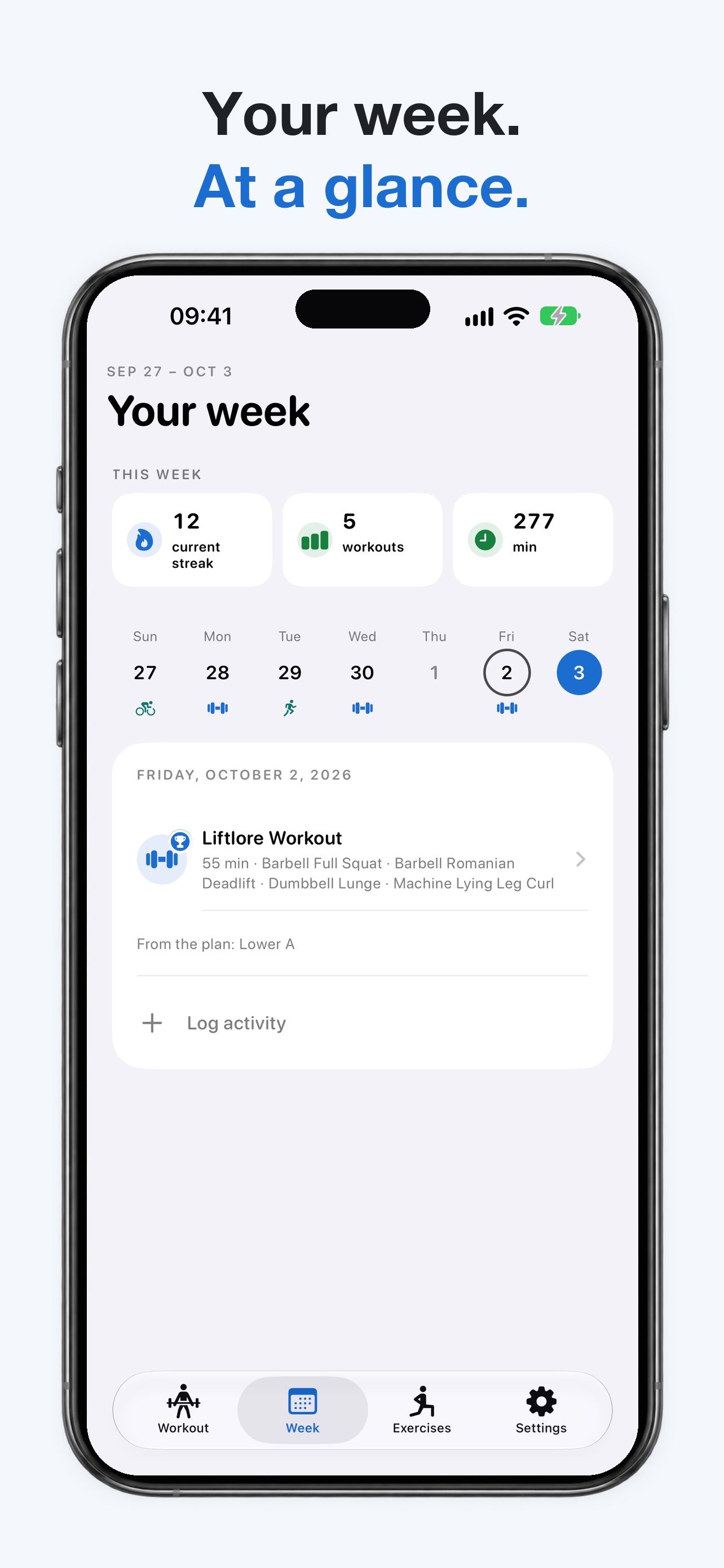 Screenshot 4 of Liftlore: Workout Log