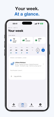 Liftlore: Workout Log screenshot 4
