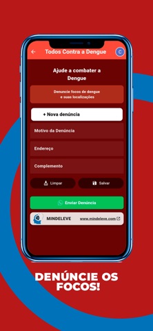Dengue App iPhone screenshot