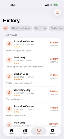 Running Memo - Run Tracker Screenshot 3 of 3