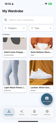 Wearcaster iPhone screenshot