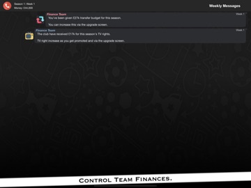 Football Tycoon 2 iPad screenshot