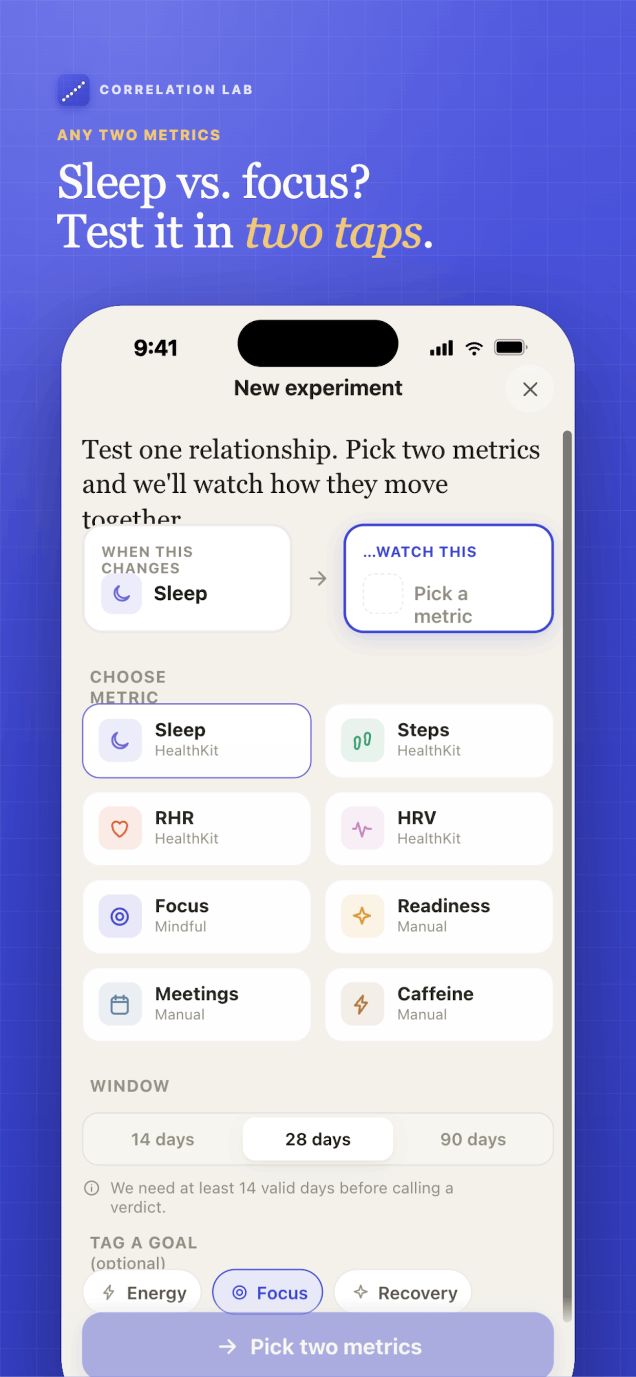 Correlation Lab: Health Test screenshot 3