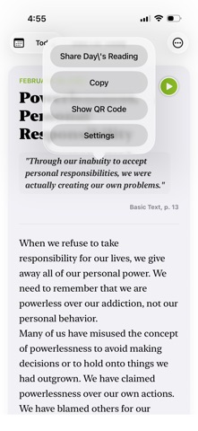 App screenshot