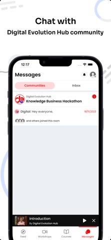 Digital Evolution Hub screenshot