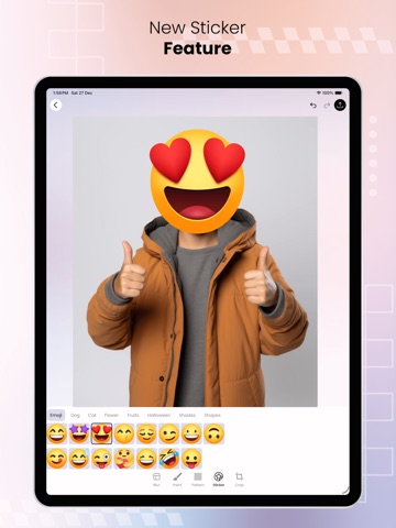 Blur It - Face Privacy Editor iPad screenshot