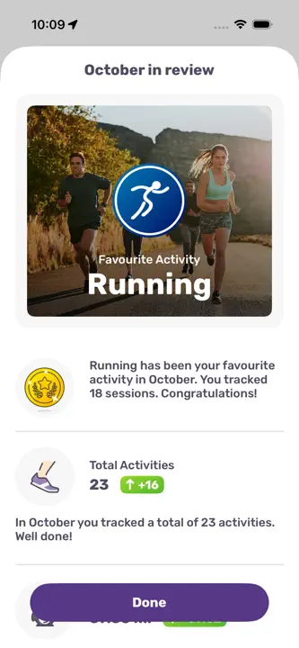 Running Tracker App: Screenshot 4 von 10