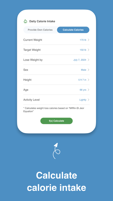 MyDietX: Nutrition & Weight Screenshot
