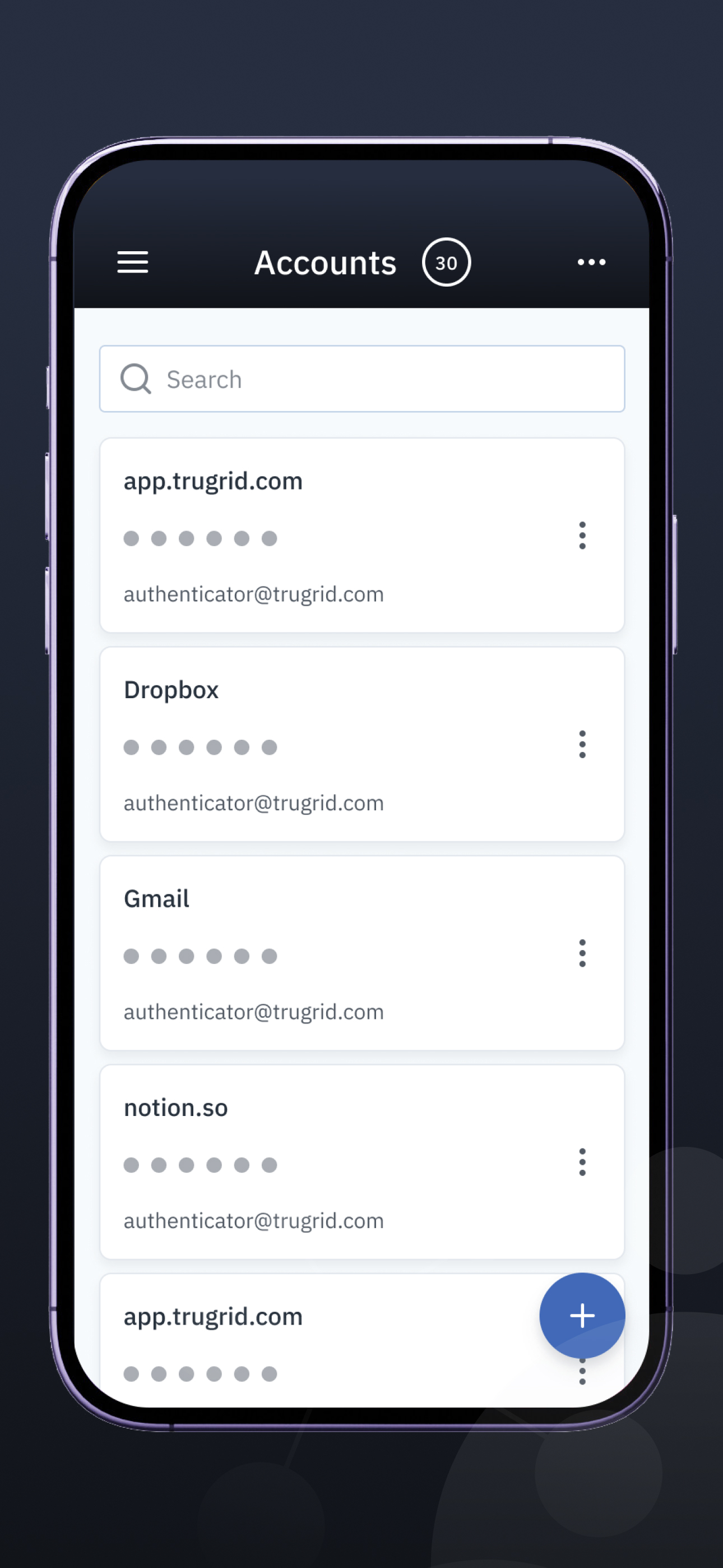 TruGrid Authenticator