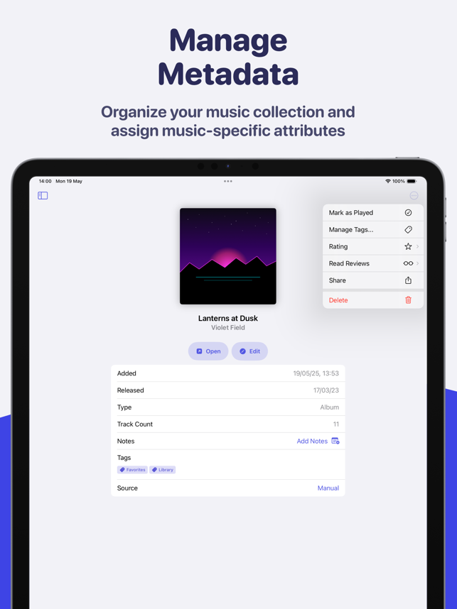 ‎MusicBox: Save Music for Later Screenshot