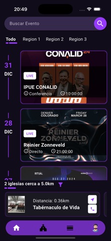 Conexión+ screenshot