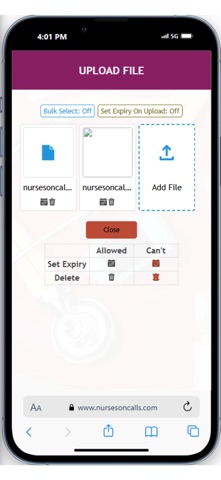 Nurses on Calls screenshot