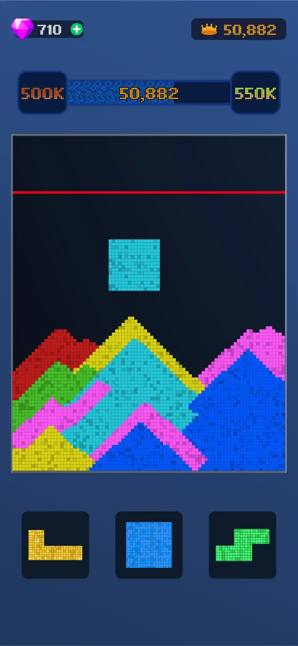 Sand Blast™ - Block Puzzle Hack screenshot 1 - iOS game interface