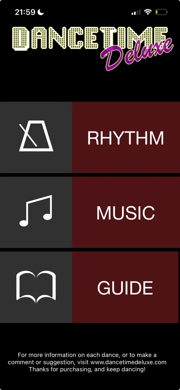Screenshot #1 pour DanceTime Deluxe