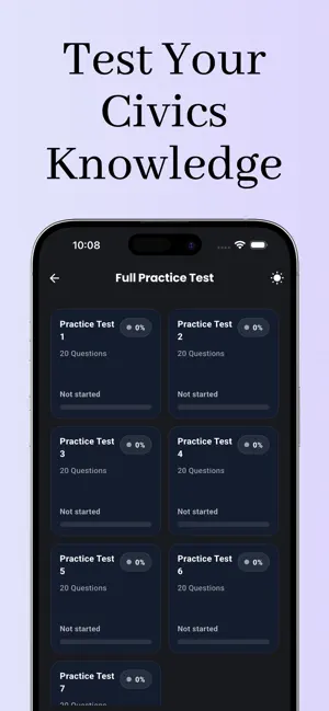 US Citizenship Test Prep. 2026 screenshot 2