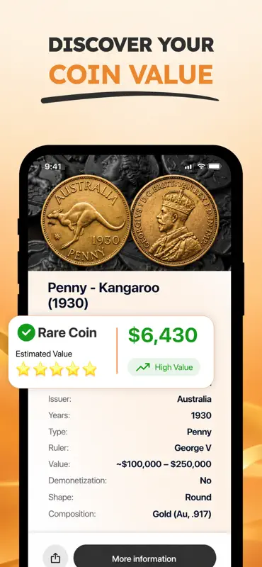 IdentiCoin - Coin Identifier screenshot 4 of 5