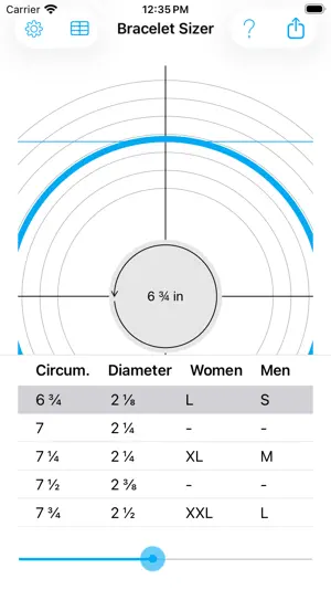 Bracelet Sizer screenshot 3