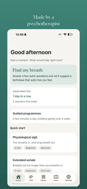 Sospiro: Breathe & Calm screenshot 2