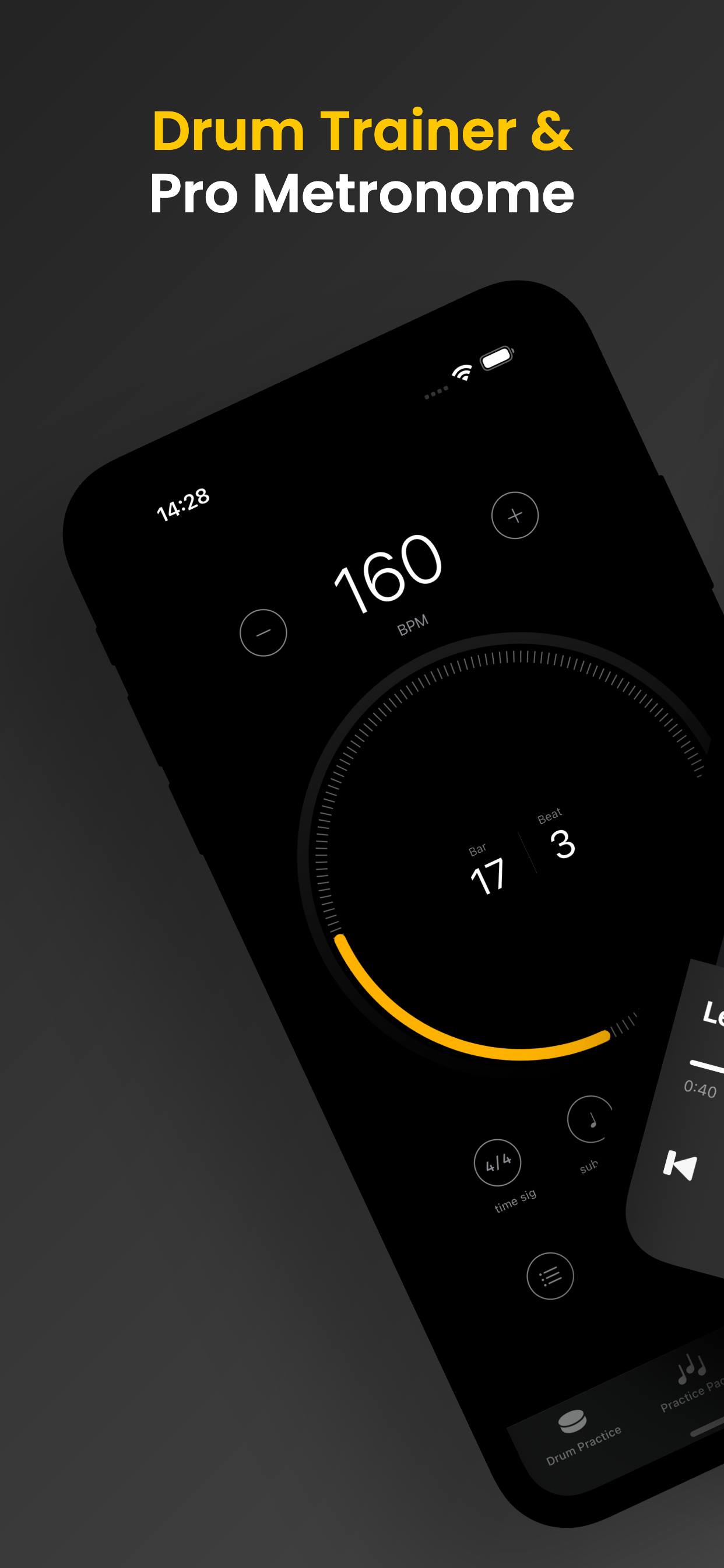 Metronome & Rudiment Practice