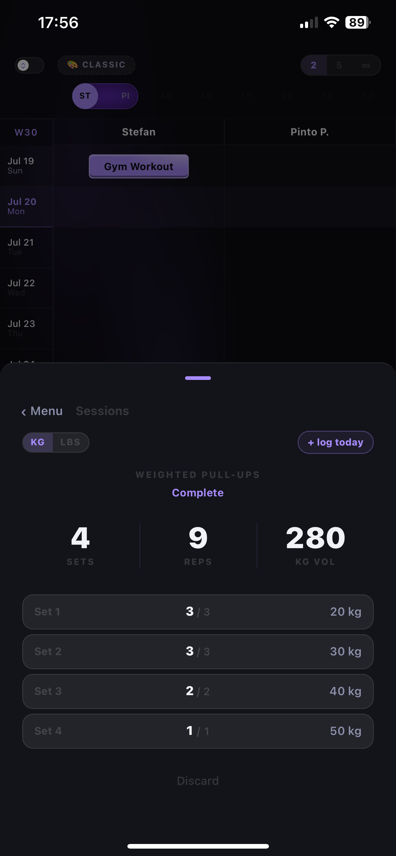 Tracks: Activity Log screenshot 3