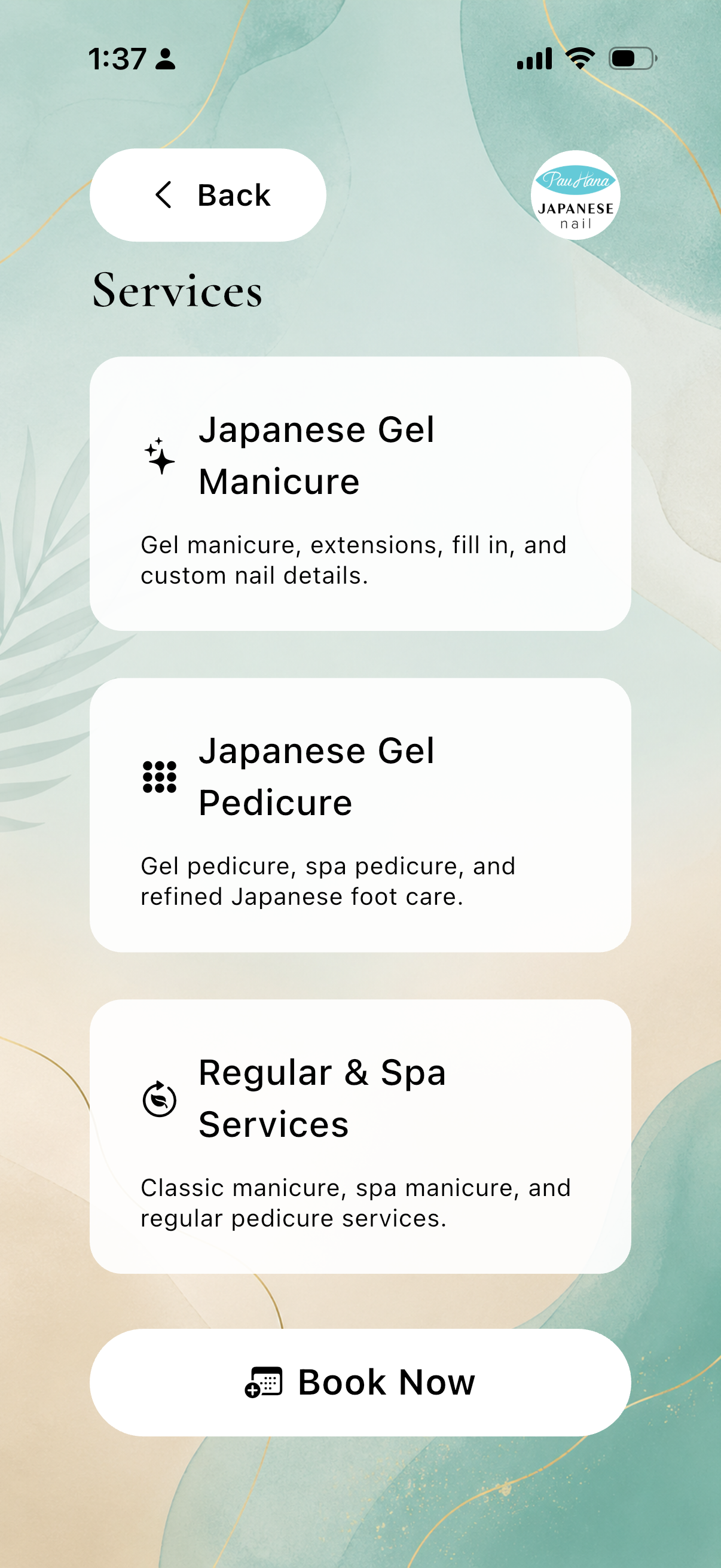 Pauhana Japanese Nail screenshot 5