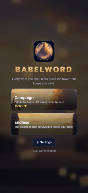 BabelWord screenshot 1