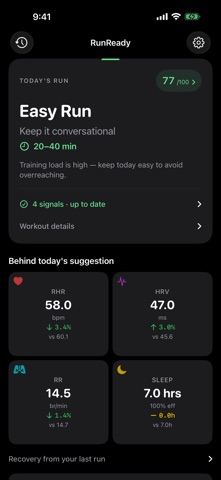 RunReady Copilot Screenshot 1 of 1