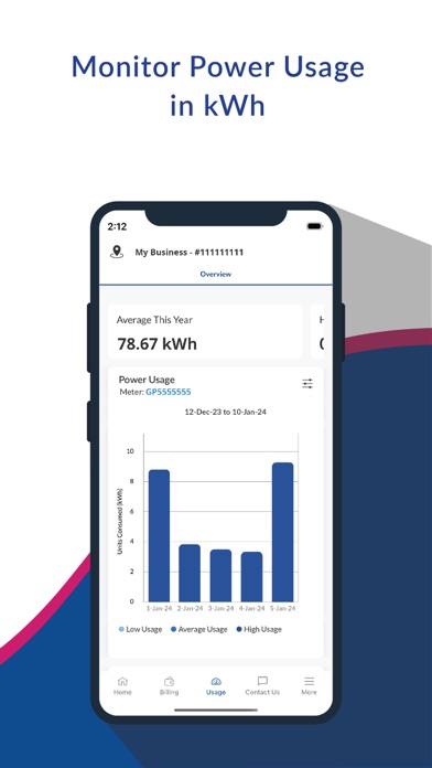 DGVCL Smart Meter Screenshot
