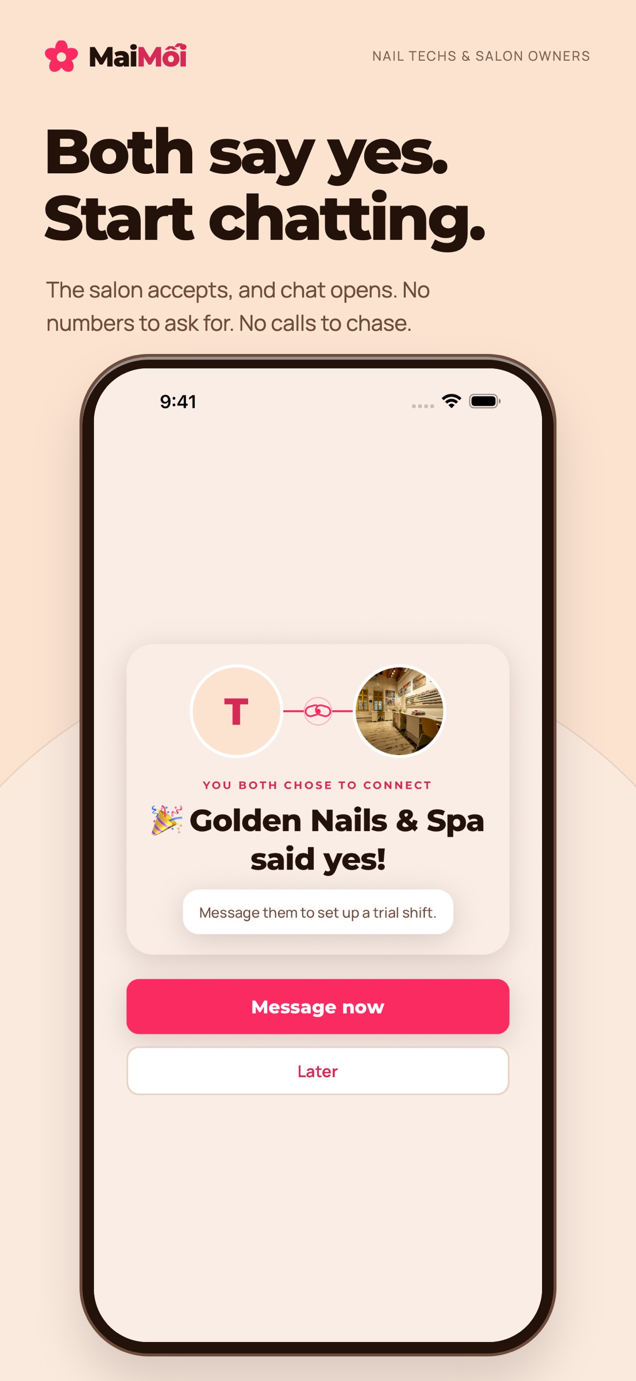 Screenshot 8 of MaiMối: Nail Salon Jobs