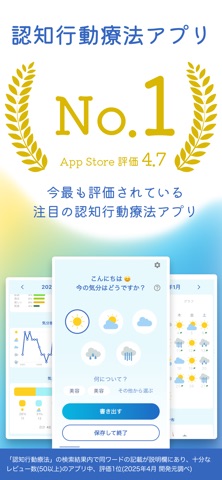 心を救う思考法-Peaceful メンタルケア CBTのスクリーンショット - 2