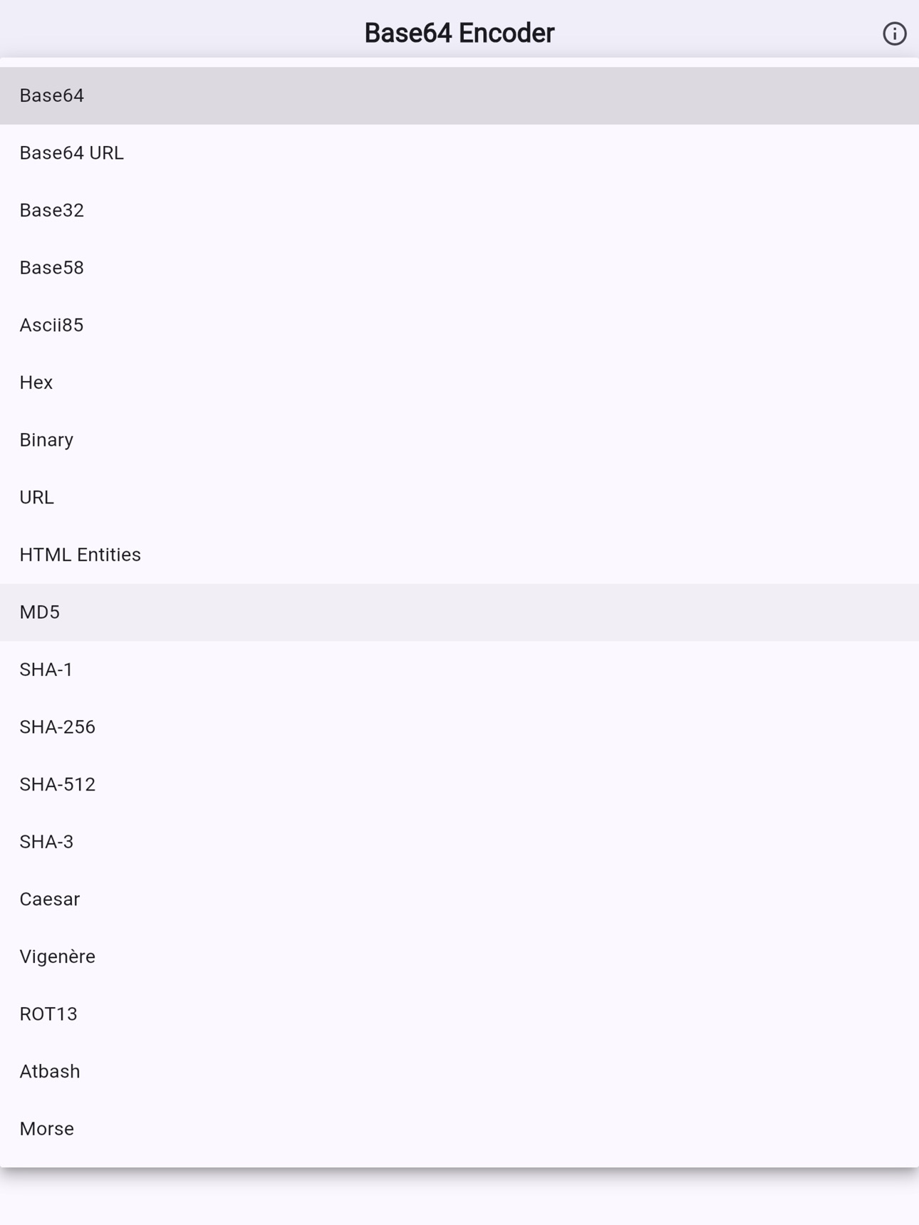 Screenshot 12 of Encodex: Encoder & Decoder