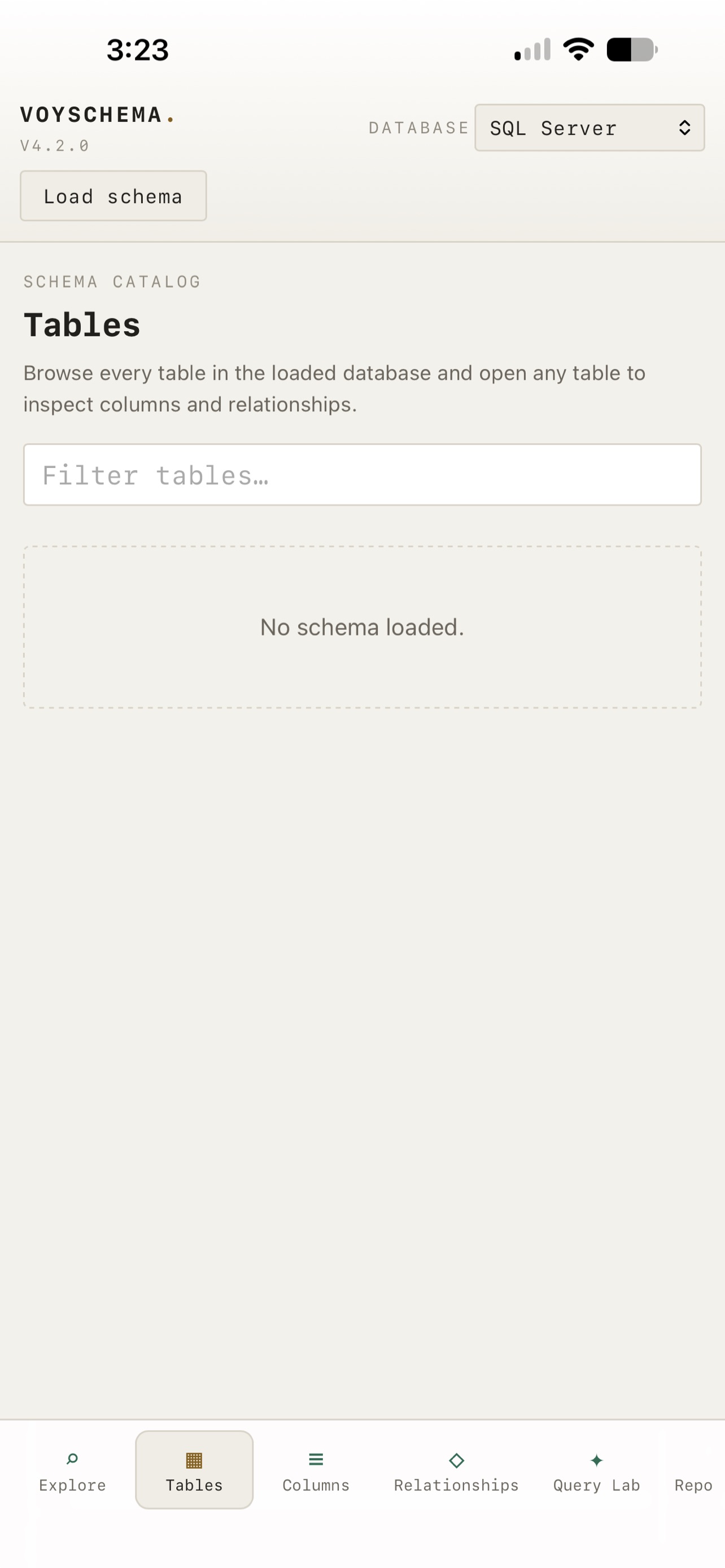 Screenshot 6 of Voy Schema