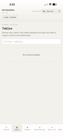 Voy Schema iPhone screenshot