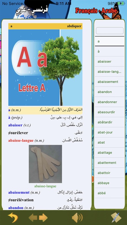 Digital French Arab Dictionary screenshot-4