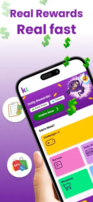 KashKick: Get paid to have fun screenshot 1