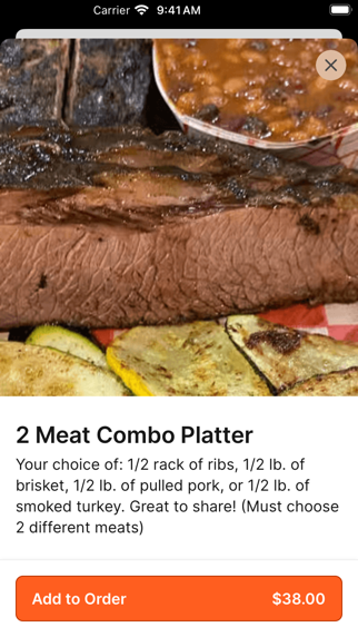 Wilson's Secret Sauce iPhone screenshot 3 - Food & Drink app