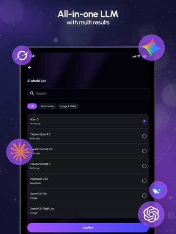 Heypico AI: Personal Assistant iPad screenshot