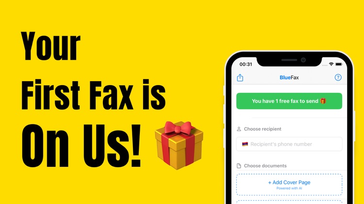 FAX from iPhone: faxing app
